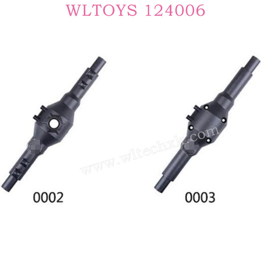 WLTOYS 124006 RC Car Original Parts Rear Axle Shell