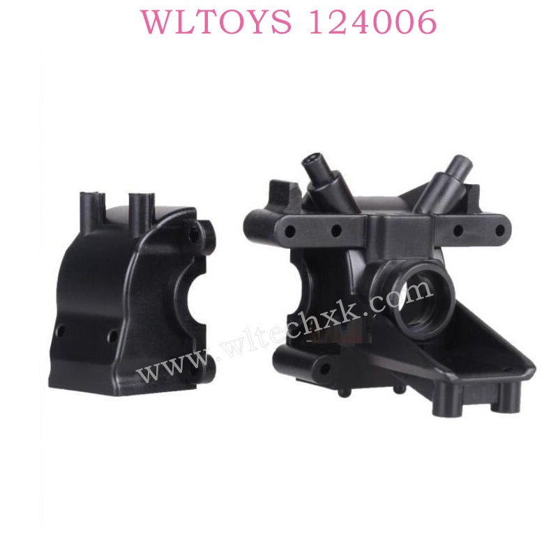 WLTOYS 124006 RC Car Original Parts Front Gearbox Shell 0007