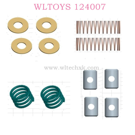 WLTOYS 124007 RC Car Original parts 0066 1279 1285 2223 Parts