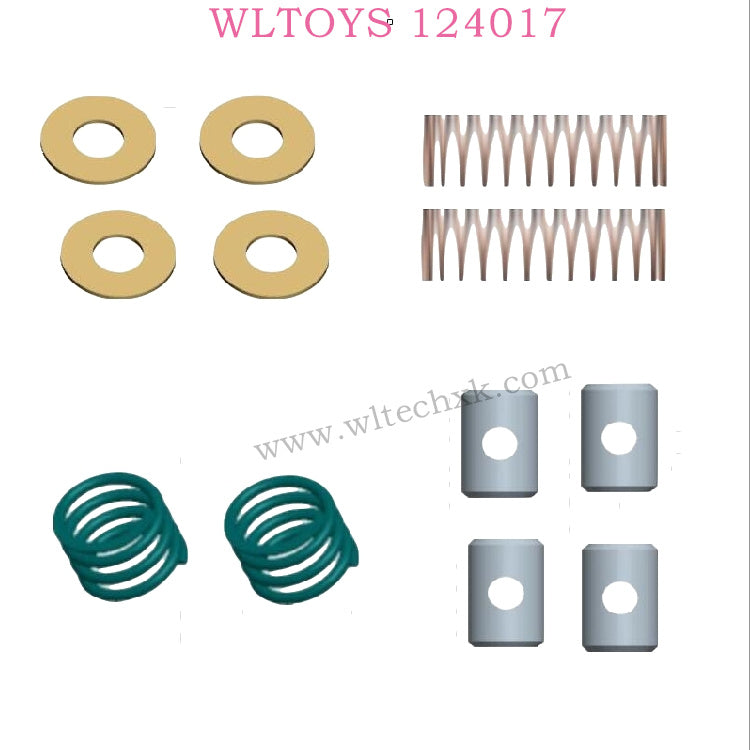 WLTOYS 124017 RC Car Original Parts 0066 1273 1279 1285