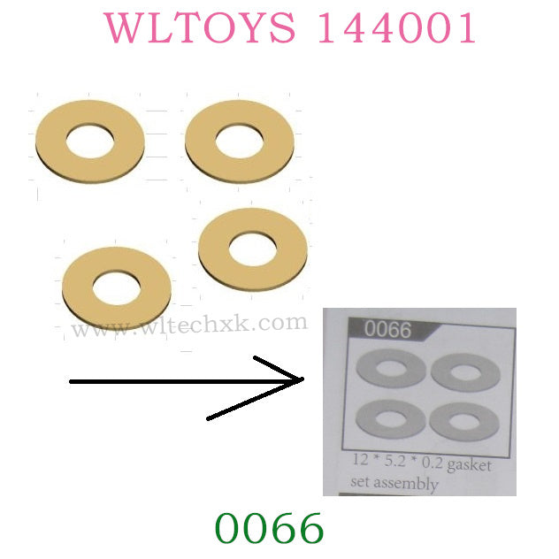 WLTOYS 144001 0066 Gasket