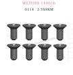 WLTOYS 144016 RC Car Part 0114 Cross flat head screw 2.5X8KM