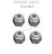 WLTOYS 124017 RC Car Parts 0118 M2.5 Rock Nuts