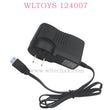 WLTOYS 124007 RC Car Original parts 0124 7.4V Charger US-Plug