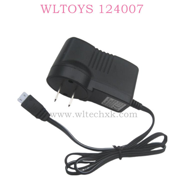 WLTOYS 124007 RC Car Original parts 0124 7.4V Charger US-Plug