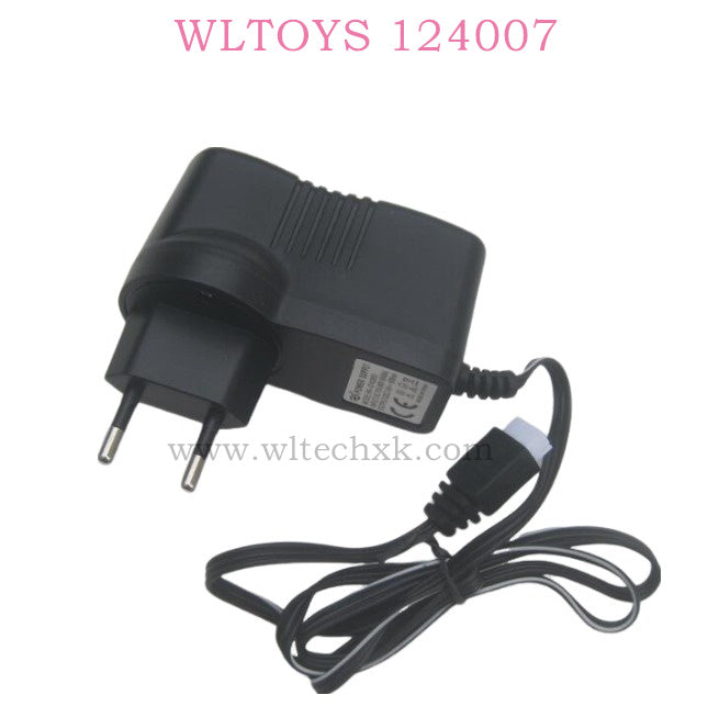 WLTOYS 124007 RC Car Original parts 0124 7.4V Charger EU-Plug