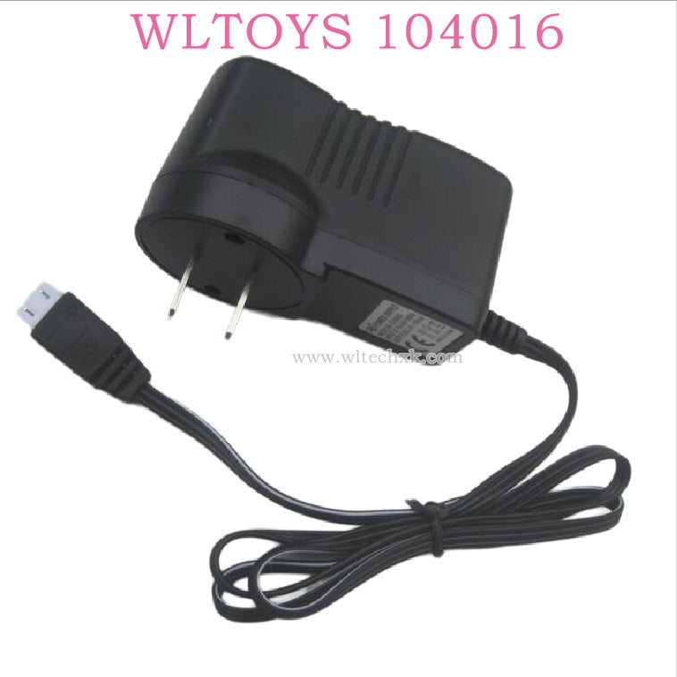 WLTOYS 104016 RC Car Parts 0124 Charger original US-PLUG