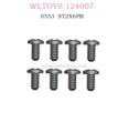 WLTOYS 124007 RC Car Original parts 0553 ST2X6PB Screws