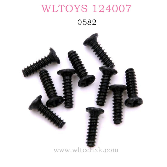 WLTOYS 124007 RC Car Original parts 0582 Scews