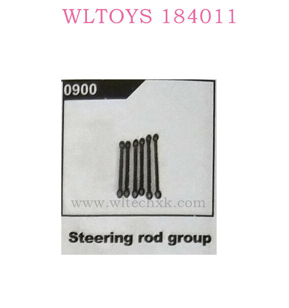 WLTOYS 184011 Parts 0900 Steering Connect Rod Original parts