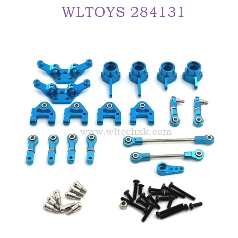 WLTOYS 284131 1/28 RC Car Upgrade Parts List blue