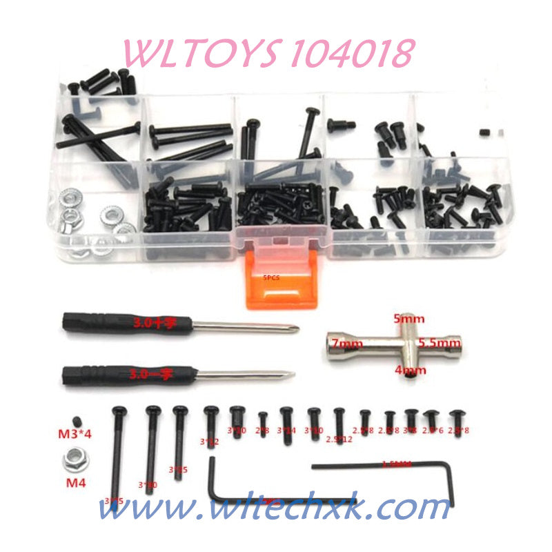 WLTOYS 104018 Upgrade Parts Screw box