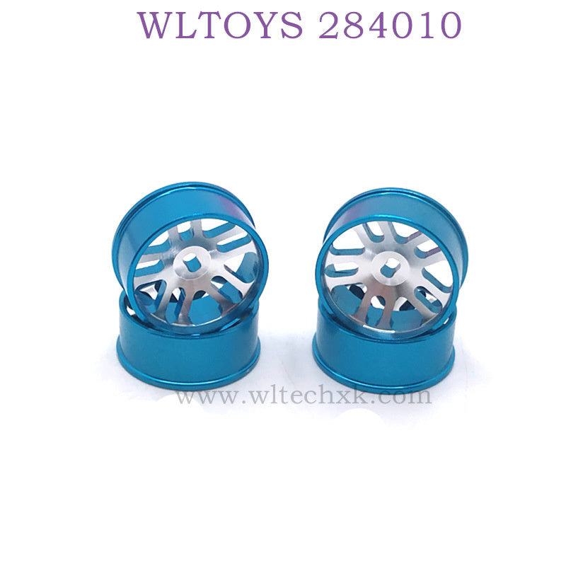 Upgrade parts of WLTOYS 284010 RC Car Metal Hub blue