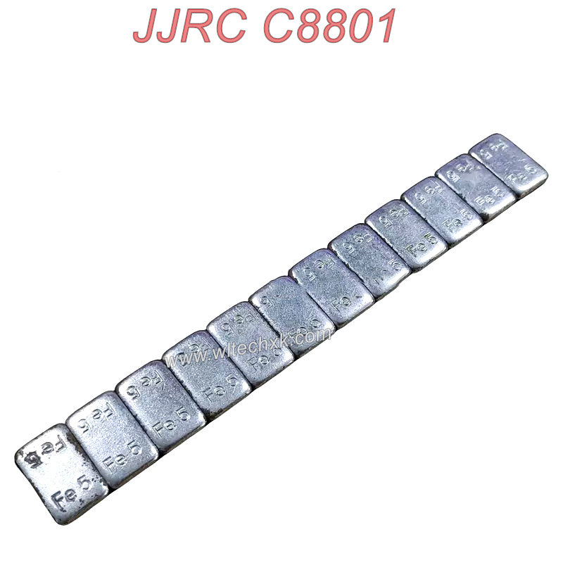 JJRC C8801 RC CAR Original Parts Chestnut Counterweight Block 60g