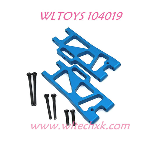 WLTOYS 104019 1/10 RC Car Parts Front Lower Swing Arm upgrade