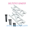 WLTOYS 104019 Upgrade parts Front Lower Swing Arm