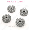 WLTOYS 124007 RC Car Original parts 1155 16T Differential Big Bevel Gear