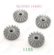 WLTOYS 144001 RC Car Original parts 1155 16T Differential Big Bevel Gear