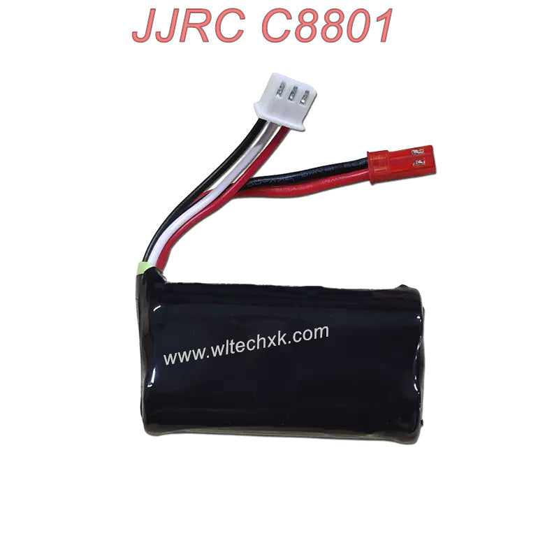 JJRC C8801 RC CAR Original Parts Dark Green Original Battery Changed to Black Film