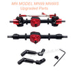 12-MN-MODEL-MN99-MN99S-Upgrade-Parts-Front and-Rear-Axle-Assembly-and-Transmission-Shaft-Black-1