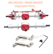 12-MN-MODEL-MN99-MN99S-Upgrade-Parts-Front and-Rear-Axle-Assembly-and-Transmission-Shaft-Silver-1