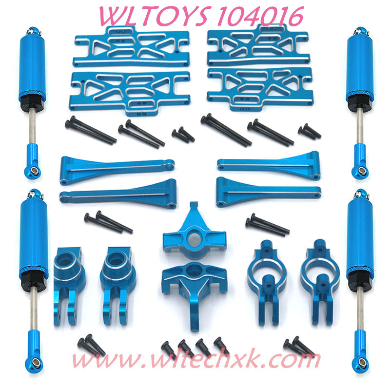 Upgrade WLTOYS 104016 brushless RC Car Shock Kit List
