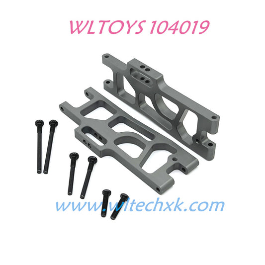 WLTOYS 104019 1/10 RC Car Parts Rear Lower Swing Arm upgrade