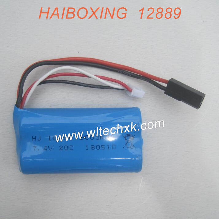 12225-HAIBOXING12889 Parts 7.4V 1500mAH Battery Pack-6