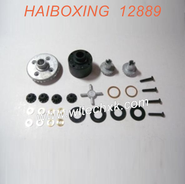 12611R-HAIBOXING 12889 Parts Diff. Gears+Diff. Case