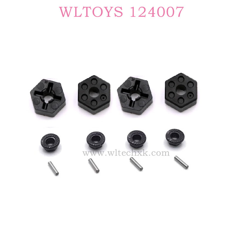 WLTOYS 124007 RC Car Original parts 1266 Hex Nut