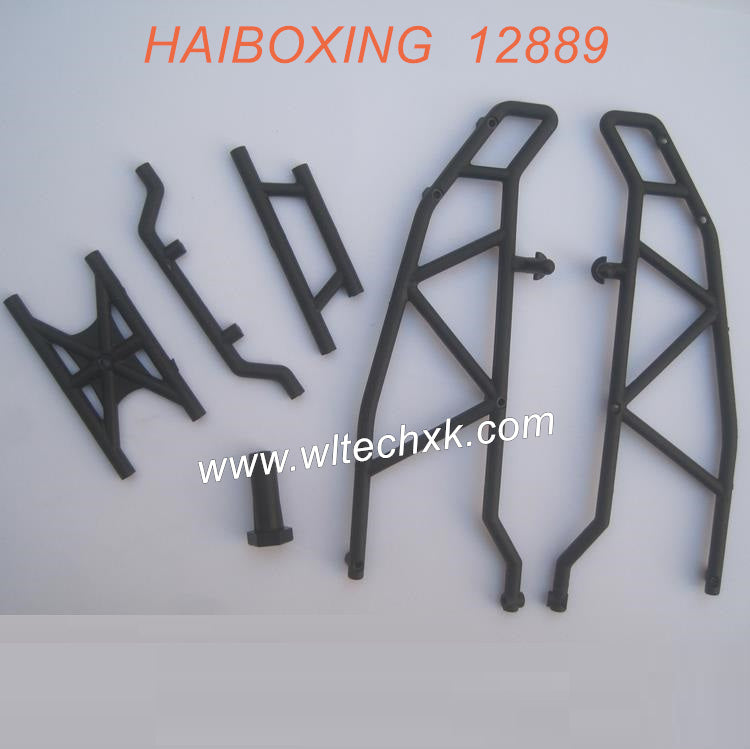 12708-HAIBOXING 12889 RC Car Parts Rear Rack Assembly-1