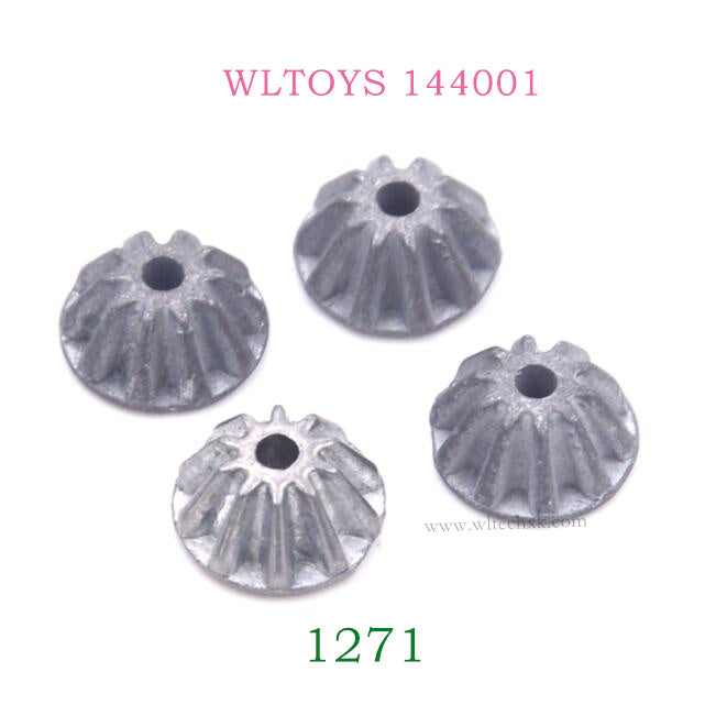 WLTOYS 144001 RC Car Original parts 1271 10T Differential Small Bevel Gear