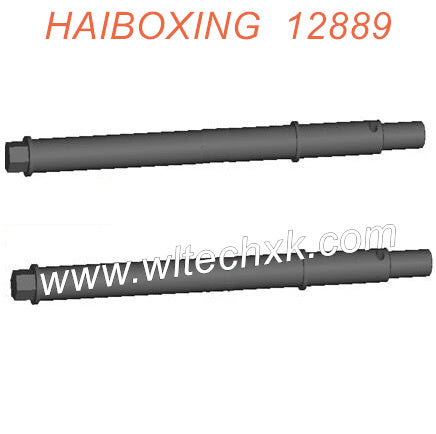 12717-HAIBOXING 12889 RC Truck Parts Rear Axle Shafts