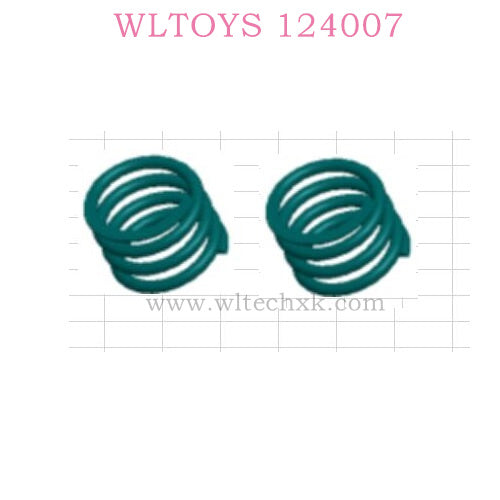 WLTOYS 124007 RC Car Original parts 1279 Buffer spring 1.4*12.3*10*4 turns