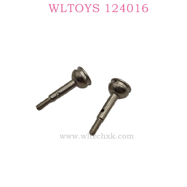 WLTOYS 124016 RC Car Original Part 1284 Front Wheel Axle