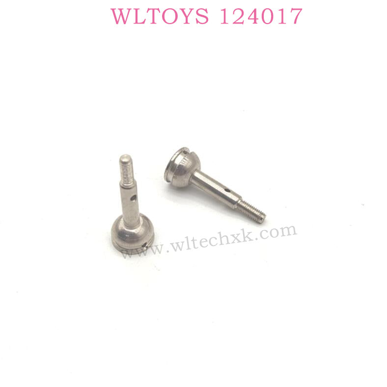 WLTOYS 124017 RC Car Original Parts 1284 Front Wheel Axle