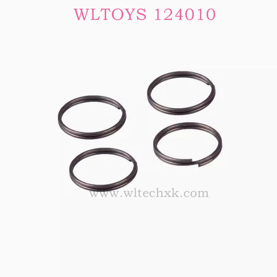 Original WLTOYS 124010 RC Car part 1286 Universal Cup Spring Assembly