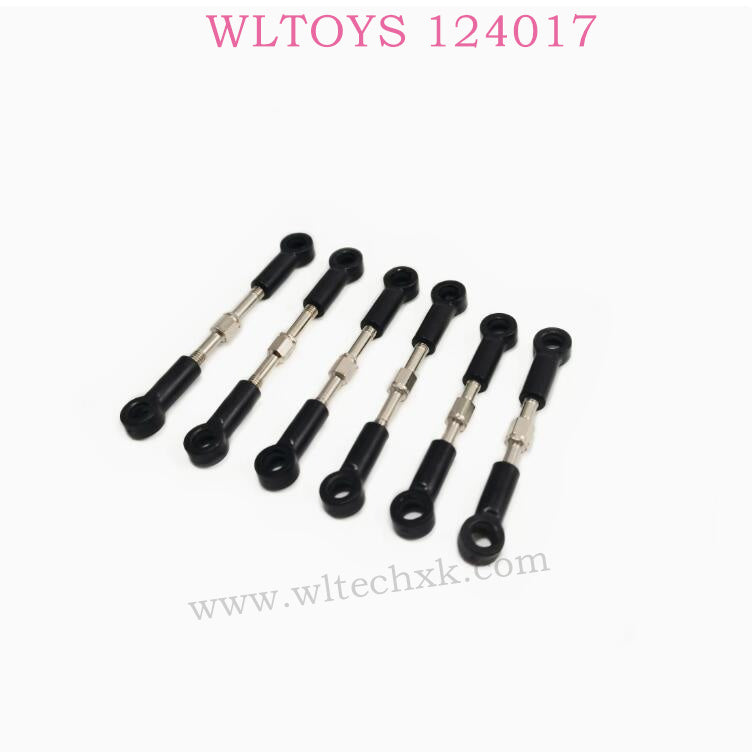 WLTOYS 124017 RC Car Original Parts 1287 1288 1289 Connect Rod Set