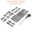 13-MN-MODEL-MN98-D98-Upgrade-Parts-Connect-Rod-and-Shocks-Black-1