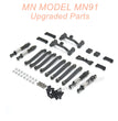 13-MNMODEL-MN91-rc-car-Upgrade-Parts-Connect-Rod-and-Shocks-Black