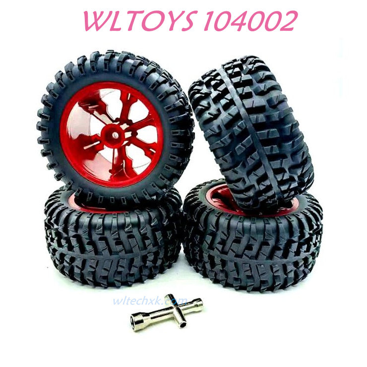 WLTOYS 104002 Upgrade parts Tires Upgrade