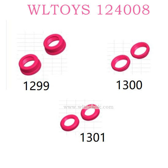 Original part of WLTOYS 124008 1/12 RC Car 1299/1300/1301 Ring For Shock