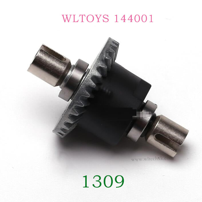 WLTOYS 144001 RC Car Original parts 1309 Differential Assembly