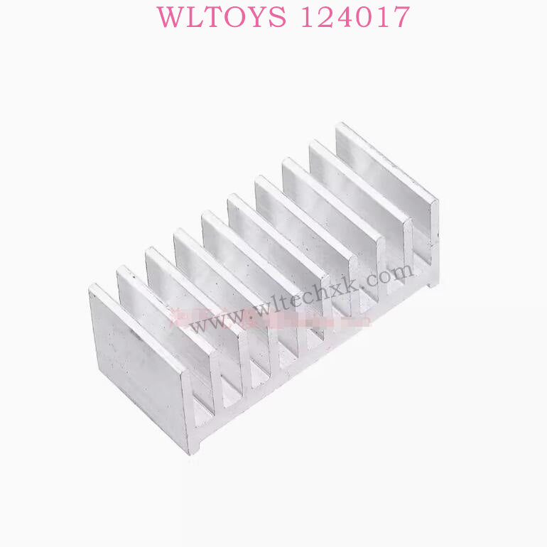 WLTOYS 124017 RC Car Original Parts 1336 Motor heatsink