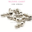 WLTOYS 124007 RC Car Original parts 1338 Ball head screw 4.9X10.6