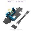 WLTOYS 284131 1/28 RC Car Upgrade Parts Carbon fiber base plate blue