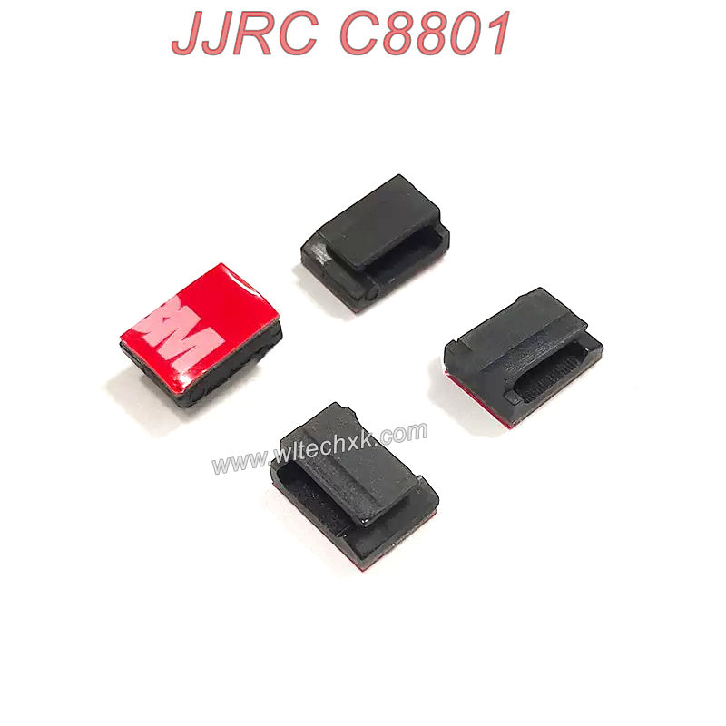 JJRC C8801 RC CAR Original Parts Light Brown Self-adhesive Fixed Buckle