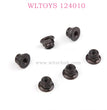 Original WLTOYS 124010 RC Car part 1452 M3 Flange Nut