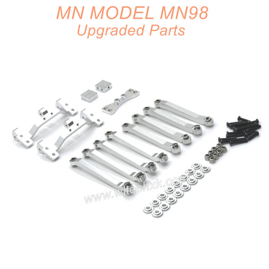 15-MN-MODEL-MN98-D98-Upgrades-Parts-Connect-Rod-and-Connect-Rod-seat-Silver-1