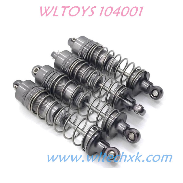WLTOYS 104001 RC Racing Car oil pressure shock absorber Upgrade